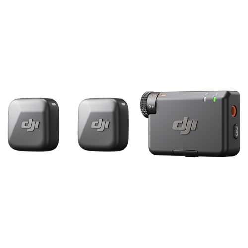 【介護MANさま専用】DJI Mic DJI Mic 3 (2 TX + 1 RX + Charging Case), Wireless Microphone for
